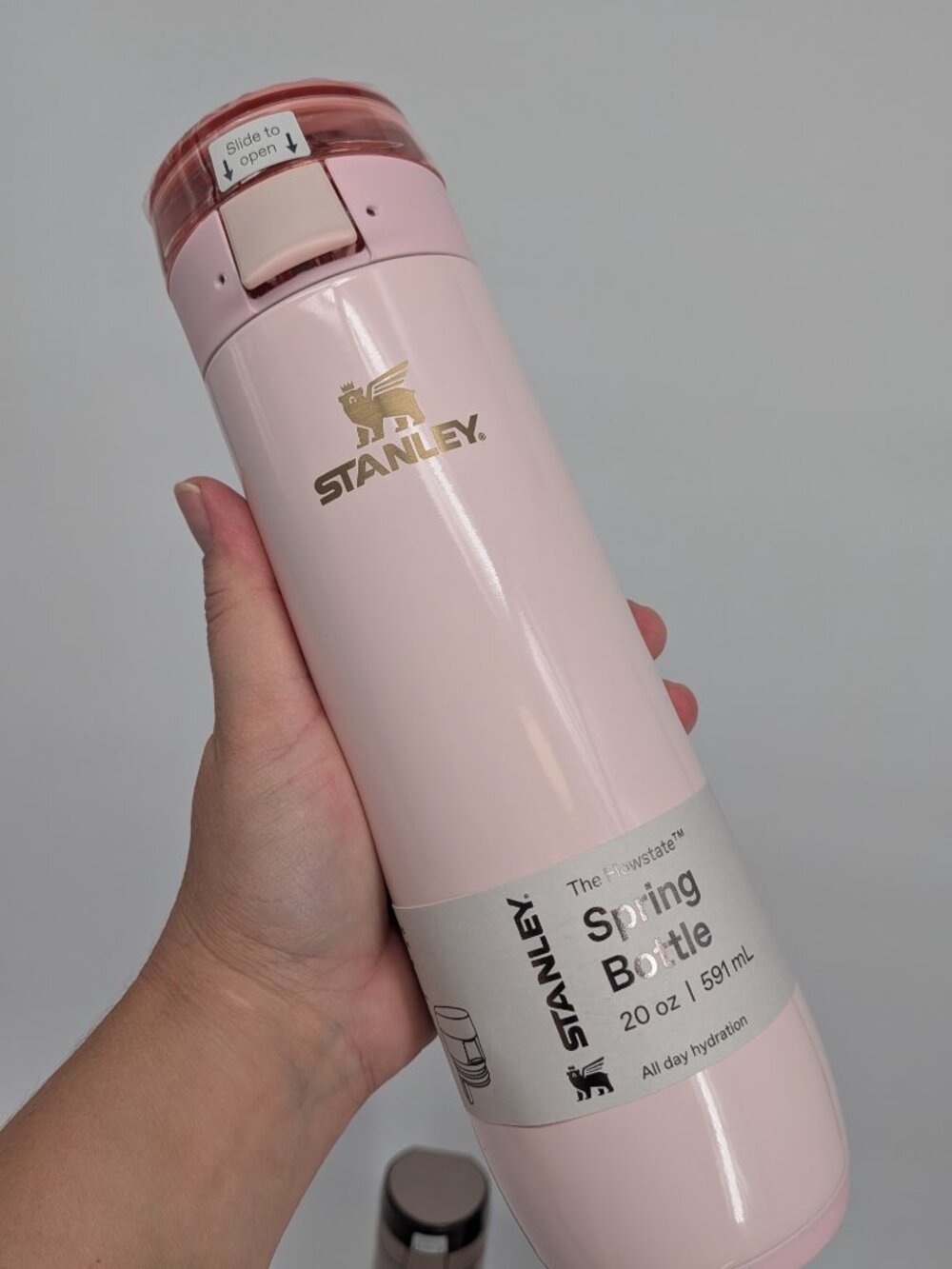new Stanley water cup Flowstate Spring Bottle 20oz leakproof blossom gloss FALL
